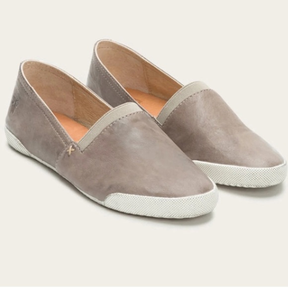 Frye Shoes - Frye Grey Melanie Slip On Flats Sneakers 9.5